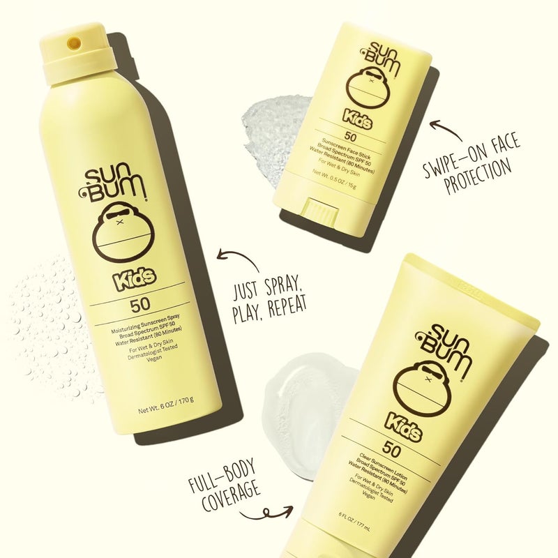 Sun Bum Kids SPF 50 Sunscreen Clear Body Spray - Broad Spectrum Water-Resistant with Vitamin E - Wet or Dry Skin Application - Hawaii 104 Act Compliant (Without Octinoxate & Oxybenzone) - 6 oz - Image 4